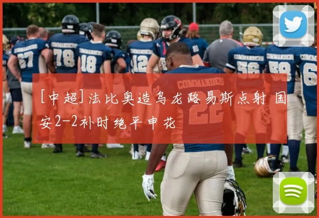 [中超]法比奥造乌龙路易斯点射 国安2-2补时绝平申花