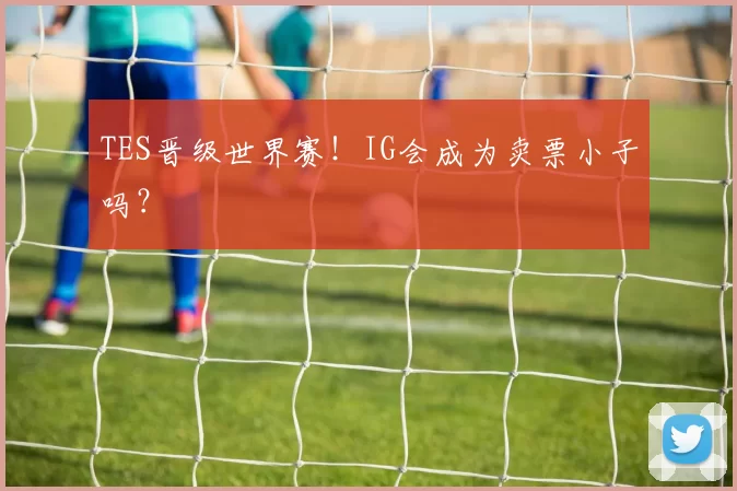 TES晋级世界赛！IG会成为卖票小子吗？