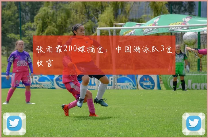 张雨霏200蝶摘金，中国游泳队3金收官
